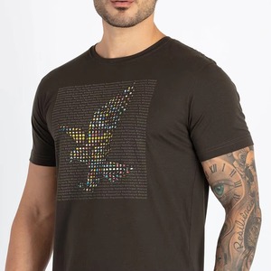 T-shirt graphique pour homme, très demandé, imprimé sur mesure, 100% coton, tissu tricoté en polyester de bonne qualité - Product Image 2