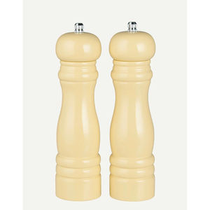 Molinillo de especias de cocina lacado, molinillo de pimienta y sal, hecho a mano con núcleo de madera, lacado brillante, OEM ODM, tamaño personalizado, venta al por mayor de fábrica - Product Image 4