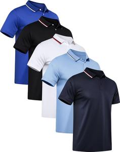 Camiseta Unisex de Punto con Bordado Personalizado, Diseño Gratuito, Transpirable, de Secado Rápido, Antiarrugas, Negra Sólida - Product Image 2