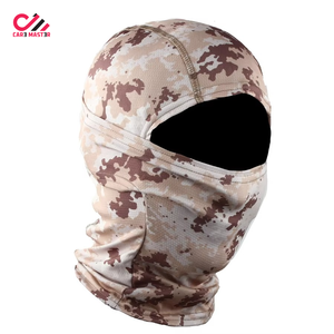 High Quality Custom Striped Full Face Ski <b>Mask</b> Breathable 3-Hole Balaclava Hat for Sports & Fishing Knitted Balaclava - Product Image 6
