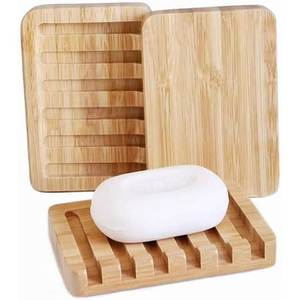 Handmade wooden soap dish smooth natural finish crafted from durable wood eco friendly bathroom <b>accessory</b> for daily washing use - Product Image 1