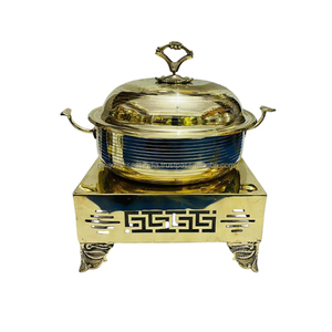 Produits tendance 2024 nouveauté Design classique fête mariage en laiton réchaud avec support forme et taille personnalisées - Product Image 1