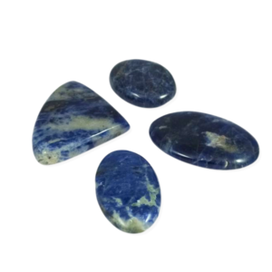 Natural Sodalite Cabochon Loose Gemstone Handmade Gemstone Stone Custom Jewelry Making - Product Image 1