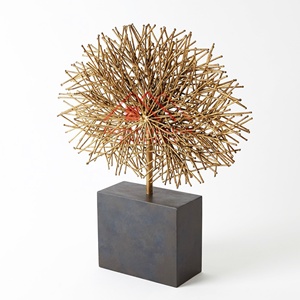 Escultura abstracta para decoración de mesa, escultura decorativa para sala de estar, diseño moderno, mesa de hierro, ráfaga solar - Product Image 2