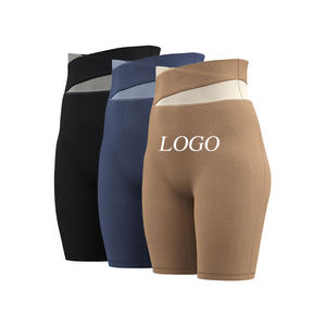 High Quality Women's Casual Shorts Breathable Eco-Friendly Quick Dry <b>Elastic</b> Waist Adjustable Size Pockets Eco-Friendly - Product Image 1