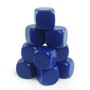 Dados de Resina para Juegos, Logotipo Personalizado, Dados Blancos Puros de 16 mm para Juegos - Product Image 6