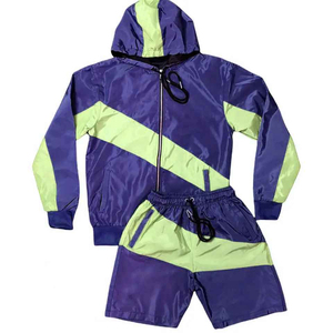 2026 OEM Personnalisé Imprimé Coupe-vent Survêtement Ensemble Jogging Décontracté Vente en Gros Taille Élastique Style Urbain Été Homme Très Vendu - Product Image 1