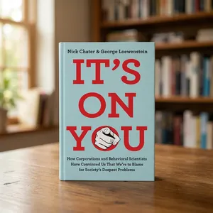 It's on You Corporations Behavioral de Nick <span class=keywords><strong>Chater</strong></span>, livre broché sur les affaires et l'économie, livre sur l'économie comportementale - Product Image 3