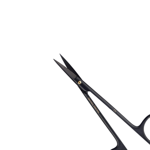 Tijeras Quirúrgicas de Precisión de Alta Calidad, Curvadas Iris, Delicadas, con Corte Superfino, Línea Negra, para Oftalmología y Microcirugía - Product Image 5