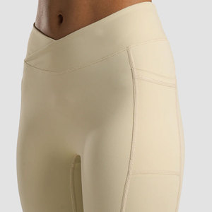 Pantalones de Yoga Personalizados para Mujer, de Cintura Alta, Talla Grande, Leggings Gruesos con Control de Abdomen y Bolsillos, Pantalones de Yoga de Compresión para Invierno - Product Image 5