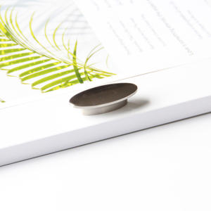 Poignée ovale minimaliste en alliage de zinc durable et moderne pour armoires de cuisine, tables de nuit, salles de bain, salles à manger et meubles de chambre - Product Image 6