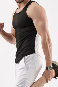 Vêtements de sport sublimés, débardeur de musculation sans manches avec logo, débardeur homme, t-shirt sublimation homme - Product Image 5