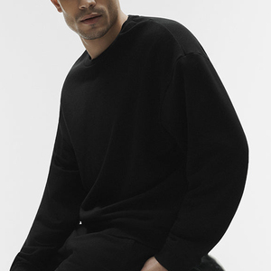 Unisex Blank Crew Neck Sweatshirt Cotton Oversized <b>Pullover</b> Custom Apparel Wholesale Clothing - Product Image 2