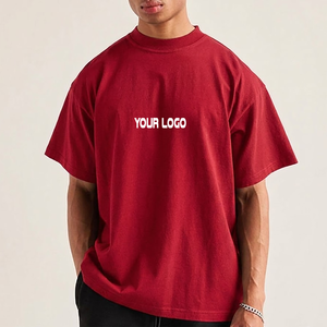เสื้อยืดสตรีทแวร์ผู้ชาย ผ้าฝ้าย 100% ขายส่ง เป็นมิตรกับสิ่งแวดล้อม แห้งเร็ว รับผลิตตามแบบ OEM ราคาโรงงาน - Product Image 1