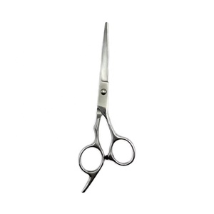Ciseaux de barbier professionnels en acier japonais de haute qualité, en acier inoxydable à haute teneur en carbone, pour droitiers, taille moyenne, vente en gros - Product Image 5