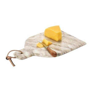 Marble Chopping <b>Block</b> Rectangle <b>Shape</b> Dishwasher Safe Easy to Clean 1.5 cm Thick LAVIE CREATIONS Single Piece Package - Product Image 3