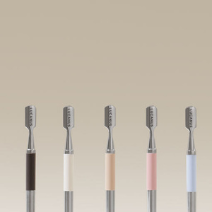 LUCANUS Outils professionnels de nettoyage pour manucure et pédicure Set de pousse-cuticules en acier inoxydable pour ongles de doigt et ongles d'orteil - Product Image 4