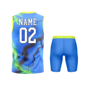 Conjunto de Camisetas y Pantalones Cortos de Fútbol 7v7 Premium 2026, Sublimados, Transpirables, Antibacterianos, de Secado Rápido - Product Image 4