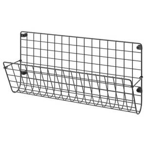 Modern Metal <b>Wire</b> Storage <b>Baskets</b> Rectangle <b>Hanging</b> Design Multi-Purpose Neatening Organizers with Hooks - Product Image 3