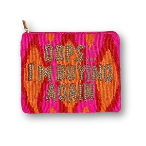 Pochette porte-monnaie arc-en-ciel perlée pour femmes et filles – Prix de gros - Product Image 3