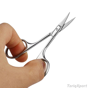 Ciseaux professionnels pour sourcils, ciseaux à cuticules, coupe-ongles courbé, coupe-peaux mortes, outil de beauté - Product Image 4