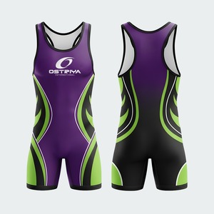 Factory Wholesale Custom Design GYM <b>Weightlifting</b> Wholesale Wrestling <b>Singlet</b> Custom Powerlifting <b>Singlet</b> For Men's - Product Image 3