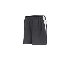 Shorts unisexes respirants à taille élastique, couleur unie, polyester, vêtements de sport d'été, coupe régulière pour adultes - Product Image 3