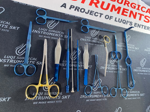 <b>General</b> <b>Plastic</b> Surgery Instrument Set | Titanium Coated Surgical Tools | Professional Grade German Hospital Clinic - Product Image 3