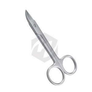Ciseaux chirurgicaux manuels courbés de haute qualité pour la chirurgie orale, en acier inoxydable 4.25, certifiés CE, pour la coupe des tissus - Product Image 5