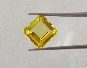 Nueva Llegada 2026, Zafiro Amarillo Cultivado en Laboratorio, Corte Octogonal, Gema Suelta de Alta Calidad para Joyería, Anillos, Pendientes - Product Image 3