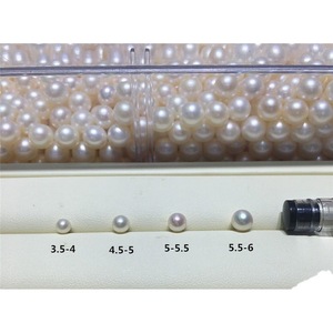 Perlas de Agua Dulce Sueltas de 3-7 mm, Pequeñas a Medianas, con Medio Agujero, Partículas Desnudas con Espejo de Luz Intensa, Perfectamente Resistentes, para Proyectos de Manualidades - Product Image 5