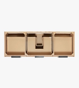 Mueble de Baño Lydia de 60 Pulgadas Hecho a Medida, Solo Mueble con Lavabo Individual, Roble Natural, Fabricante OEM de Vietnam - Product Image 5