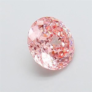 Diamants ronds de laboratoire CVD, taille portugaise, rose intense fantaisie, de 1 à 5 carats, VS1, certifiés IGI, pour la création de bijoux - Product Image 4