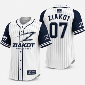ZIAKOT เสื้อเบสบอลชายแบบระบายอากาศได้ดี สีดำ สีขาว สีแดง 24 ระบายอากาศได้ดี แขนสั้น ทรงปกติ ทุกฤดูกาล ชุดกีฬา - Product Image 4