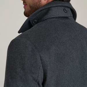 Wholesale Rate <b>Pea</b> <b>Coat</b> for <b>Men</b> Fashion Custom <b>Men's</b> High Quality <b>Pea</b> <b>Coat</b> for Sale 2026 Wool <b>Coat</b> - Product Image 6