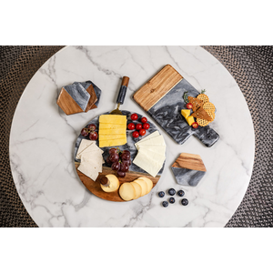Tabla de cortar de madera maciza pulida y lisa para una preparación de alimentos segura, fácil y cómoda. - Product Image 6