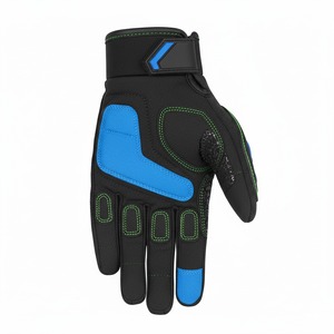 Guantes de Motocicleta de Cuero Personalizados con Pantalla Táctil, Protección Completa para los Dedos, Invierno, para Hombre, con Protección Rígida en los Nudillos, Unisex, OEM, Guantes de Carreras - Product Image 4