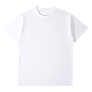 T-shirts de travail à manches courtes en coton pour hommes et femmes, col rond, broderie personnalisée avec logo, prix usine Chine-Bangladesh - Product Image 2