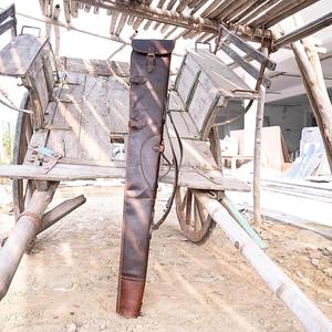 Housse de protection en cuir véritable imperméable pour équipement de chasse d'hiver robuste, sur mesure OEM, pour le rangement d'équipements d'extérieur - Product Image 5