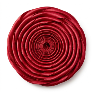 25mm <b>Red</b> Single Face Satin <b>Ribbon</b> Wholesale Polyester 1 Inch for Wedding Decor Hair Bows Fashion Styling and Gift Packaging - Product Image 4