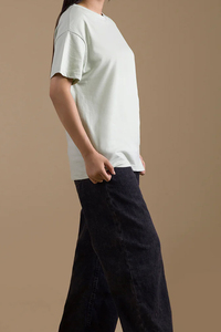 เสื้อยืดขายตรงจากโรงงาน รุ่นเทรนดี้ พิมพ์ลาย 260 กรัม สไตล์คัสตอม เสื้อยืดผู้ชายทรงปกติ ใส่สบาย ทรงไหล่ตก - Product Image 4