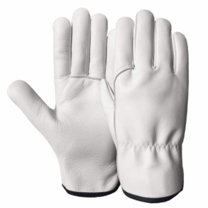 High Quality Heavy Duty Cowhide Grain Leather Driving Work <b>Gloves</b> Reflective Industrial Safety Hand Protection Construction - Product Image 1