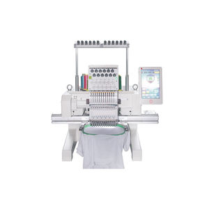 Máquina de Bordar Computarizada de Alta Velocidad con Múltiples Agujas, Máquina de Bordar Plana Computarizada, Máquina de Bordar de Una Sola Cabeza - Product Image 2