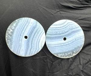 Esfera de Reloj de Ágata Natural, Tamaño 24.50 mm, Grosor 1.50 mm, Esfera de Reloj Personalizada, Esfera de Piedra Preciosa Natural - Product Image 2