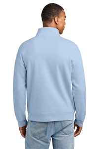 Sudadera de Forro Polar Grueso Azul Cielo de Alta Calidad para Hombre, con Cierre de Cremallera 1/4, Personalizada con Logotipo Digital, para Invierno, Venta al por Mayor - Product Image 2