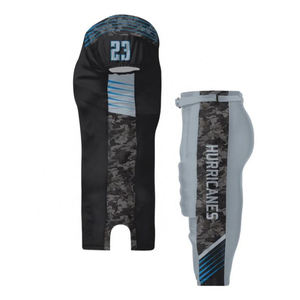 Tenue complète de football américain pour adultes, personnalisable par sublimation, anti-humidité, short d'été, pour ligues scolaires - Product Image 5