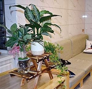 Handmade Wooden Outdoor Adirondack Natural Brown <b>Foldable</b> Coffee <b>Table</b>, End <b>Table</b> for Poolside Garden, Living Room, Bedroom - Product Image 2