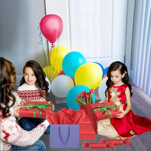 100 Fogli di Carta Velina Rossa 14 X 20 Pollici, per Matrimoni, Compleanni, Progetti Fai-da-Te, Confezioni e Decorazioni Personalizzate - Product Image 2