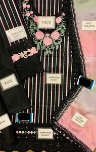 Costume de luxe en coton brodé, dernière robe de luxe de style indien et du pakistan, offre spéciale, 2022 - Product Image 4