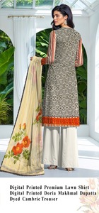 pakistani suits cotton shalwar kameez design for women Designer cotton Suits Embroidered cotton Suits pakistani women clothes - Product Image 3
